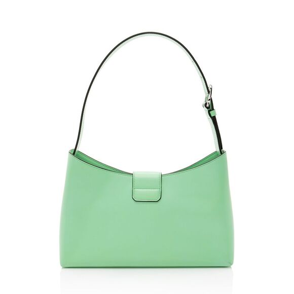 Ferragamo Leather Gancio Trifolio Small Shoulder Bag - Picture 3 of 10